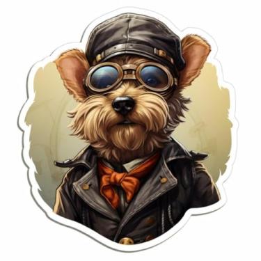 Imagem de Adesivo de Animais Kawaii Para Quarto e Caderno Decorativo de Parede e Objetos Infantis 30x30cm