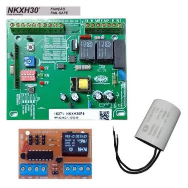 Imagem de Placa Motor Kxh30fs NKXH30FS Sensor Hall Rossi Capacitor Partida 25uf 