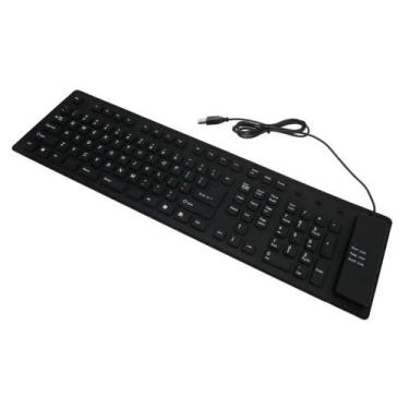 Imagem de Teclado Dobrável DK-14  Compacto, Resistente e Fácil de Transportar