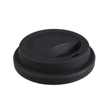 Imagem de BESTOYARD 4 peças de tampas de silicone reutilizáveis para copos de bebida, serve em material de qualidade alimentar para café