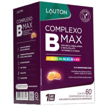 Imagem de Complexo B Max B1 B2 B3 B5 B6 B12 Lauton Nutrition - Lauton Nutrititon