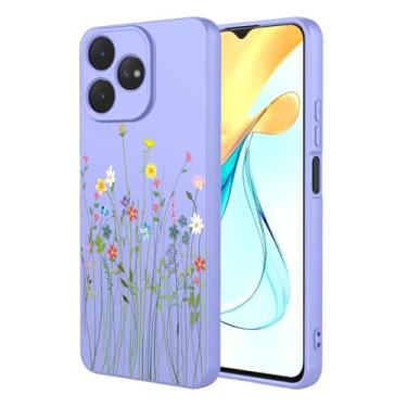 Imagem de HTXWXJC Capa de telefone para ZTE Axon 50 Lite/ZTE Blade V50 Desig 4G/ZTE Blade A73 4G Capa à prova de choque flexível bumper TPU capa macia padrão cão capa de telefone para ZTE Blade V50 Smart Purple
