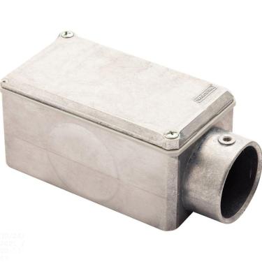 Imagem de Condulete Fixo 1.1/2" Tipo "e" - Com Tampa / Sem Rosca / Sem Pintura Tramontina