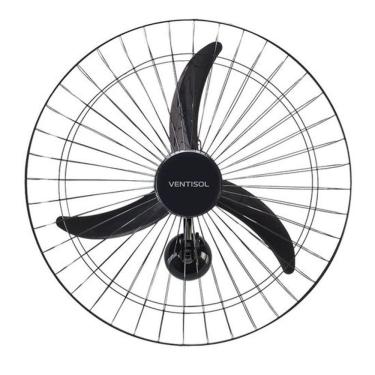 Imagem de Ventilador De Parede Ventisol New Premium 60cm Preto 220V