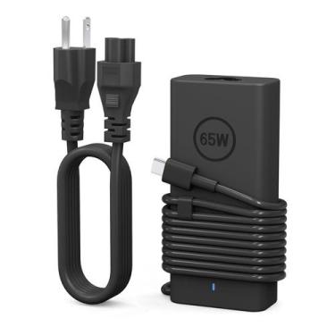 Imagem de Carregador de laptop Dell 65W USB C 65W para Dell Latitude 5420 5520 -