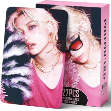 Imagem de Yuto Stray Kids Album do it Photocards 127 PCS DO IT Photo Cards Album do it Photocards lomo Card Gift Lomo Cards Merch para meninos e meninas (Felix)