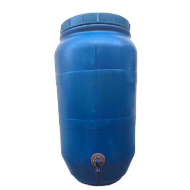 Imagem de Bombona torneira 80 L/Tambor/Barrica/Tonel/Recipiente para armazenar água da chuva, água da máquina, ar condicionado.