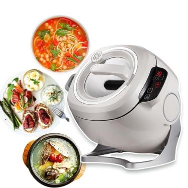 Imagem de Processador de alimentos comercial, fogão para máquina de fritar - rotação de 360° e aquecimento 3D completo, cozimento automático ótimo para restaurante doméstico