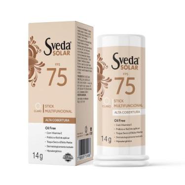Imagem de Protetor Solar Sveda Stick Multifuncional Cor Claro Fps75 14g