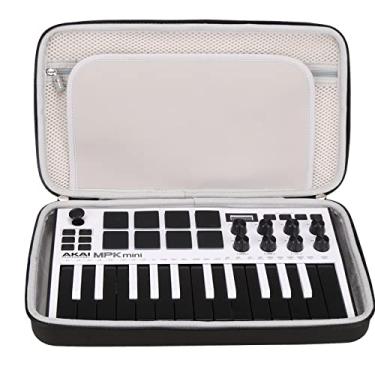 Imagem de Mchoi Estojo Rígido Portátil Compatível Apenas Com Controlador Midi Usb Akai Professional Mpk Mini Mk3 / Fire