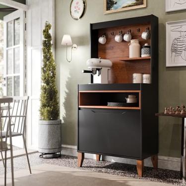 Imagem de Cantinho do Café Flow - JM3 Moveis (Preto/Freijó)