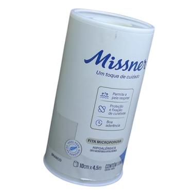 Imagem de Fita Microporosa branca curativo hipoalergico 10cmX4,5m