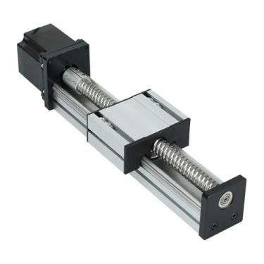 Imagem de 100-1000 mm Curso Efetivo CNC Guia Linear GGP Parafuso Esfera Deslizante Guia Trilho XYZ Eixo NEMA 23 Motor de Passo Impressora 3D (SFU1610 Parafuso Esférico, 100 MM)
