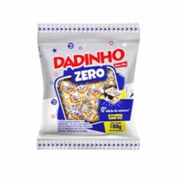 Imagem de Bala Dadinho Zero Açúcar 90g - Dadinho - Dizioli