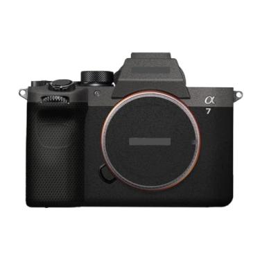 Imagem de A7M5 Capa de câmera antiarranhões decalque para câmera Sony ILCE-7M5 / A7 V A7V protetor A7V película adesiva acessórios (cinza escuro + preto fosco, para Sony A7V/A7M5)