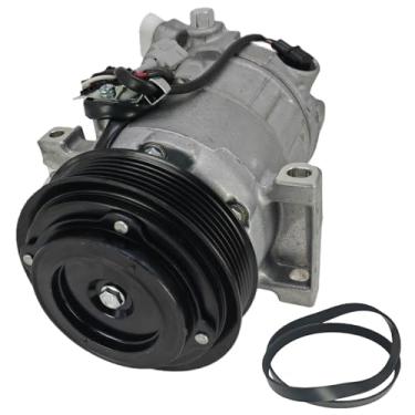 Imagem de Compressor de ar condicionado A/C com cinto adequado para Nissan Sentra L4 1.8L 2013-2019 Substitui 92600-3SH0A 92600-3SH1A