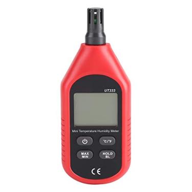 Imagem de Hyuduo UT333 Portátil LCD Digital Termômetro Digital Hygrometer Monitor de Umidade Monitor Com Os Dados Luz de Fundo Mantêm a Energia Automática para o Laboratório de Laboratório Em
