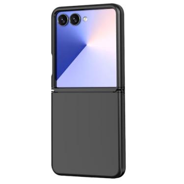 Imagem de Brcshop, Capa para o Samsung Galaxy Z Flip 7 com Proteção de Dobradiça e Toque Soft Touch - Case Anti-Impacto, Design Fino e com Acabamento Premium Cor: Preto