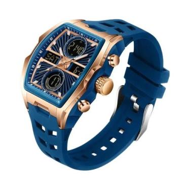 Imagem de Relógio Masculino De Quartzo Cronógrafo Digital Multifuncional Militar