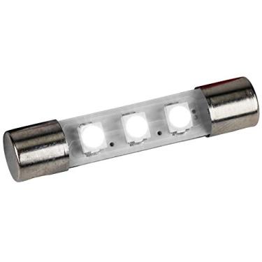 Imagem de Parts Express Lâmpada de fusível LED para Marantz Sansui Kenwood Yamaha Sony - Branco quente Pacote com 8 volts