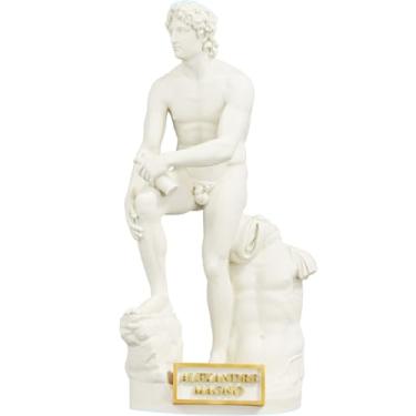 Imagem de Estátua Alexandre Magno - Rondanini (Cor Mármore Dourado)