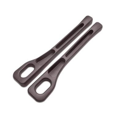 Imagem de AFSONGOO Pacote com 2 enchimentos de lacuna de assento de carro, plugue de encaixe universal para assento de carro de poliuretano para preencher a lacuna entre o assento e o console, bloqueador de