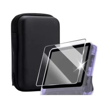 Imagem de Console De Jogo R36S 4 EM 1 Estojo De Viagem Com Protetores De Tela De