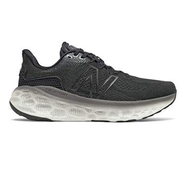 Imagem de New Balance Tênis de corrida masculino Fresh Foam More V3, Preto/ímã, 9.5 X-Wide