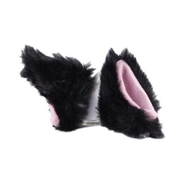 Imagem de Adesivos De Orelhas De Gato Para Capacete De Motocicleta 2 Peças Decor