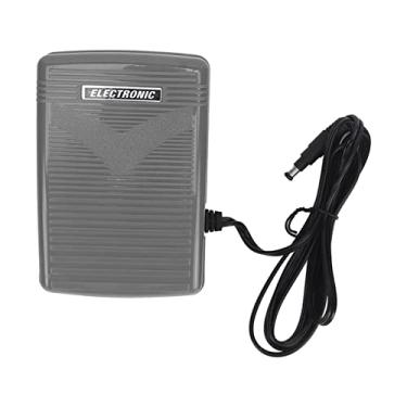 Imagem de Pedal de máquina de costura, ergonômico, furo único, controlador de pedal largo, substituição para Expression2 3 3.2, material plástico 14 x 9 cm, 1 peça