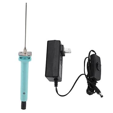 Imagem de Ferramenta de caneta cortadora de espuma de fio quente elétrico tipo agulha de 10 CM com fonte de alimentação para fabricação de modelos de arte Artesanato Isopor Poliestireno (Plugue dos EUA)