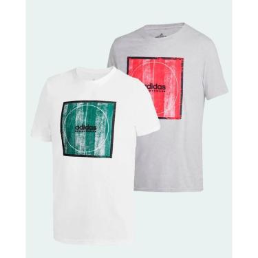 Imagem de Kit 2 Camisetas Adidas TIRO BOX G T Masculinas-Masculino