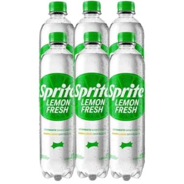 Imagem de Sprite Refrigerante Sprite Fresh Lemon - 06 Unidades Sem Açucar 510ml - Refrescante