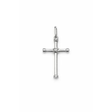 Imagem de Pingente Crucifixo Amarrado Em Prata 925 37x20mm Italiano - Michester,