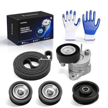 Imagem de Loautong Kit de polia tensora de correia de transmissão para Mercedes-Benz ML550/ML350/GL450/GL550/SLK280/C230/C350/GLK350/CLK550/CLK350/CLK550/E350/E550/CL550/R350/G550/G550/50 20 06-2011 38319