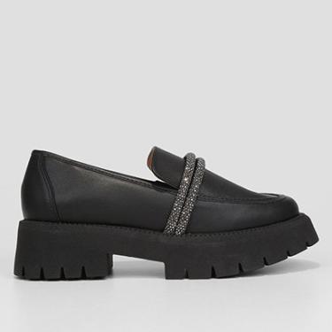 Imagem de Mocassim Vizzano Brilho Tratorado Feminino-Feminino