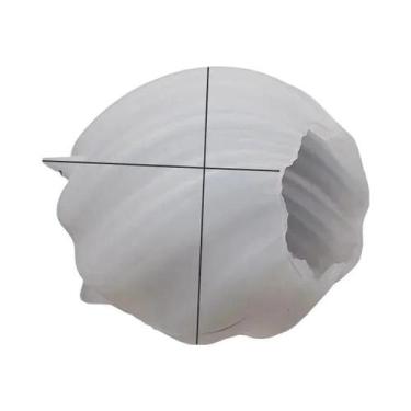 Imagem de Molde De Silicone Para Vela Em Pilar Rotativa 3D, Onda Geométrica, DIY