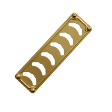 Imagem de Prateleira de secagem para chávenas de chá, bandeja de chá, criativa, prateleira de armazenamento de secagem, cerimônia de chá (ouro 29 x 8,5 x 3,5 cm)