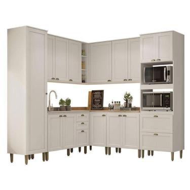 Imagem de Cozinha Modulada Classy Composição 9 Branco - Thb
