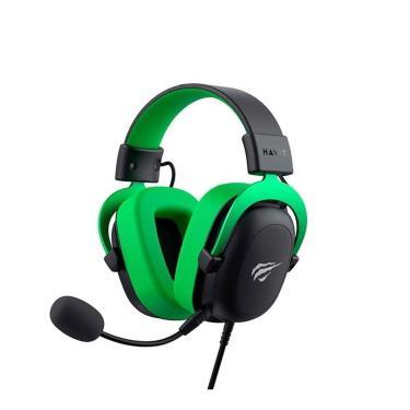 Imagem de Headset Gamer Havit H2002D, Driver 53mm, P3, Compatível com XBOX ONE e PS4, Verde - H2002D-Unissex