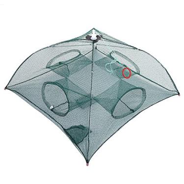 Imagem de Armadilha de pesca automática Rede portátil dobrável malha para peixe camarão minnow e caranguejo pescadores