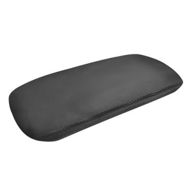 Imagem de LANZMYAN Compatível com protetor de capa de console central de apoio de braço Ford, couro antiarranhões para F250 F250 F350 F450 F550 2011-2016, almofada de apoio de braço, protetor de console