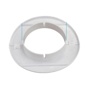 Imagem de Roseta De Cobertura Para Tubo De Ar Condicionado 40-80mm, Passagem De 