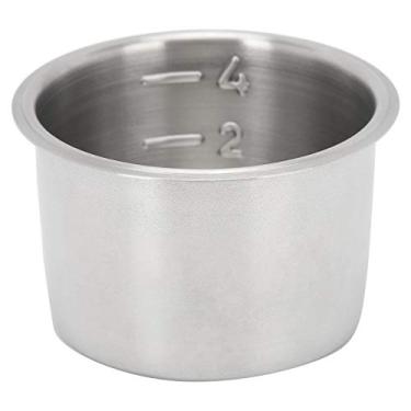 Imagem de Cesta de filtro de café de aço inoxidável 51 mm de parede única tigela de pó de café poroso não pressurizado para máquinas de café da marca DeLonghi EUPA Donlim 51 mm