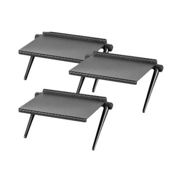 Imagem de Suporte Organizador Ajustável Para Tela De TV E Computador, Prateleira