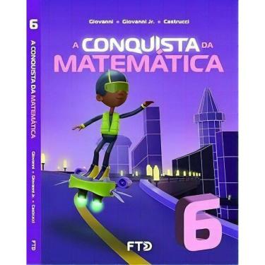 Imagem de A Conquista da Matemática - 6º Ano - 02Ed/19