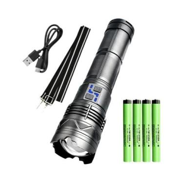 Imagem de Lanterna LED Laser Branca De Alta Potência Com Zoom De Longo Alcance P