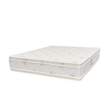 Imagem de Colchao Casal 138cm Molas Ensacadas Euro Pillow Duplo Double Face Hotel Collection Fire Retardant Castor