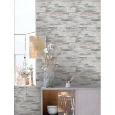 Imagem de Papel de Parede Exposure EP3201 Parede de Pedra - Rolo: 10m x 0,53m