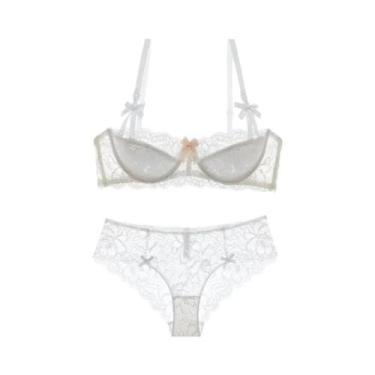 Imagem de Conjunto De Sutiã Com Orelhas De Coelho Para Meninas, Sutiã Respirável